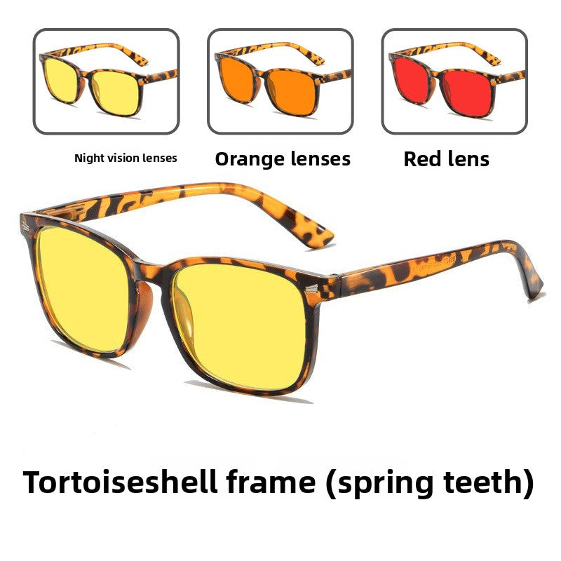 Retro Anti Blue Light Night Vision Glasses