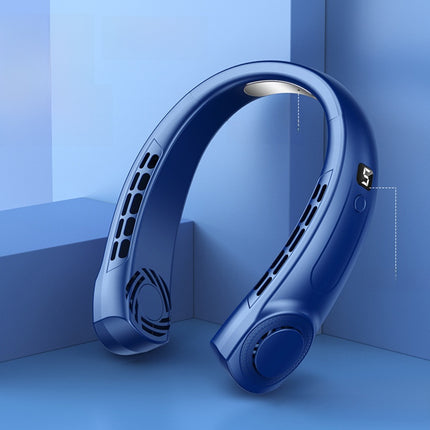 Portable USB Neck Fan with Silent Bladeless Design