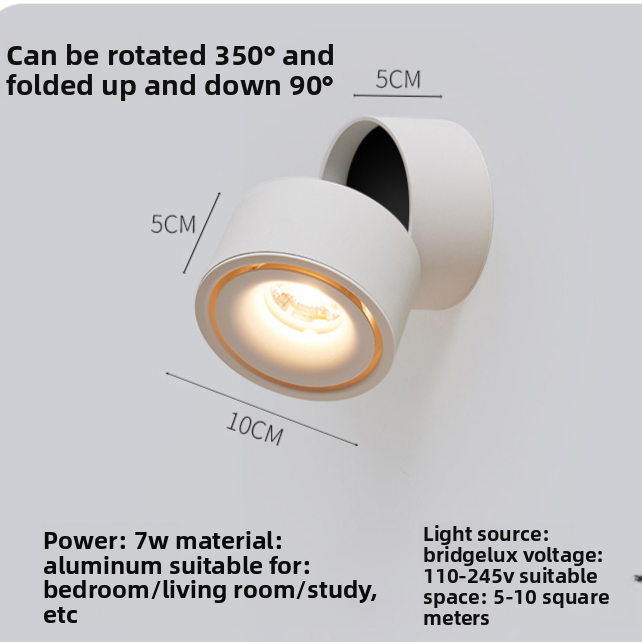 Creative Bedroom Bedside Wall Lamp