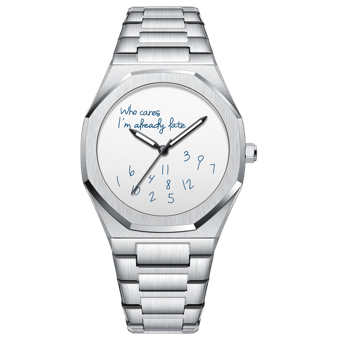 Octagonal Luminous Digital Mens Watch