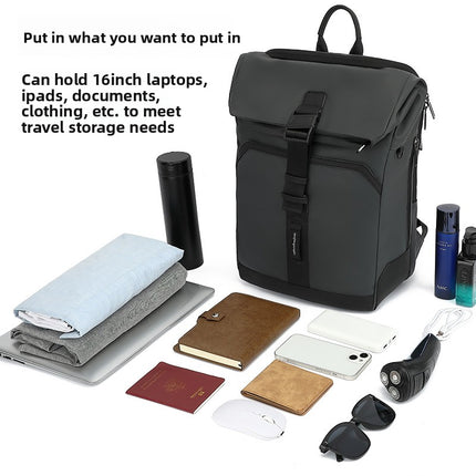 Expandable Waterproof Laptop Backpack