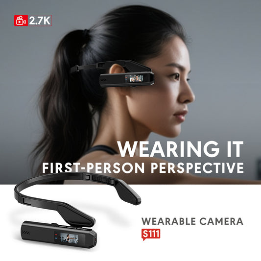 Head-Mounted Sports Camera with WiFi