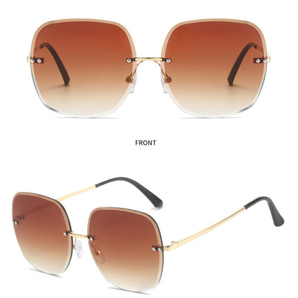 Fashion Cut Edge UV Protection Sunglasses