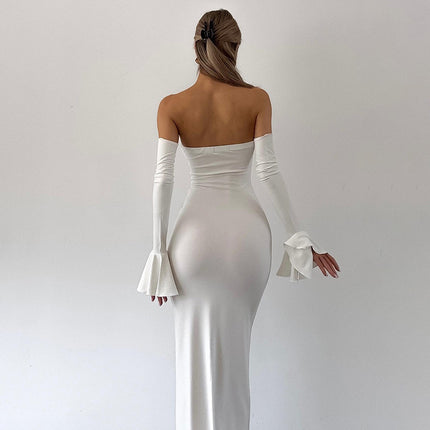 Slim Fit Fishtail Dress with
