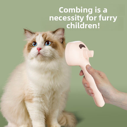Electric Pet Grooming Spray Comb with Detangling Function