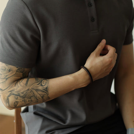 Mens Short Sleeve Cotton Polo Shirt