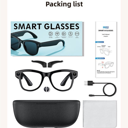 M02 Ultra Smart Glasses with Translation Function