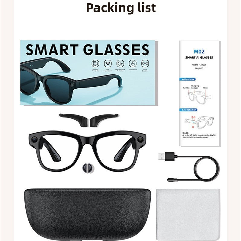 M02 Ultra Smart Glasses with Translation Function