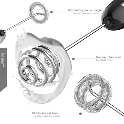 Handheld Electric Milk Frother and Egg Beater