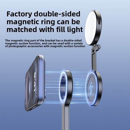 Telescopic Bluetooth Selfie Stick with Magnetic Mount