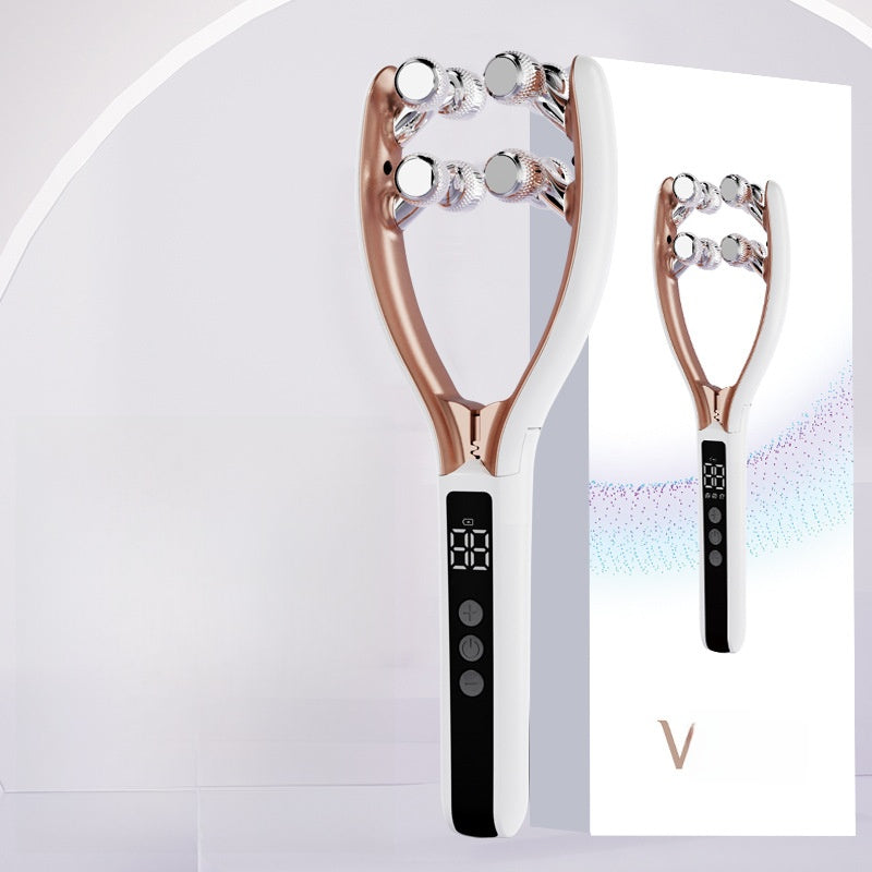 Microcurrent RF Facial Lifting Massage Device