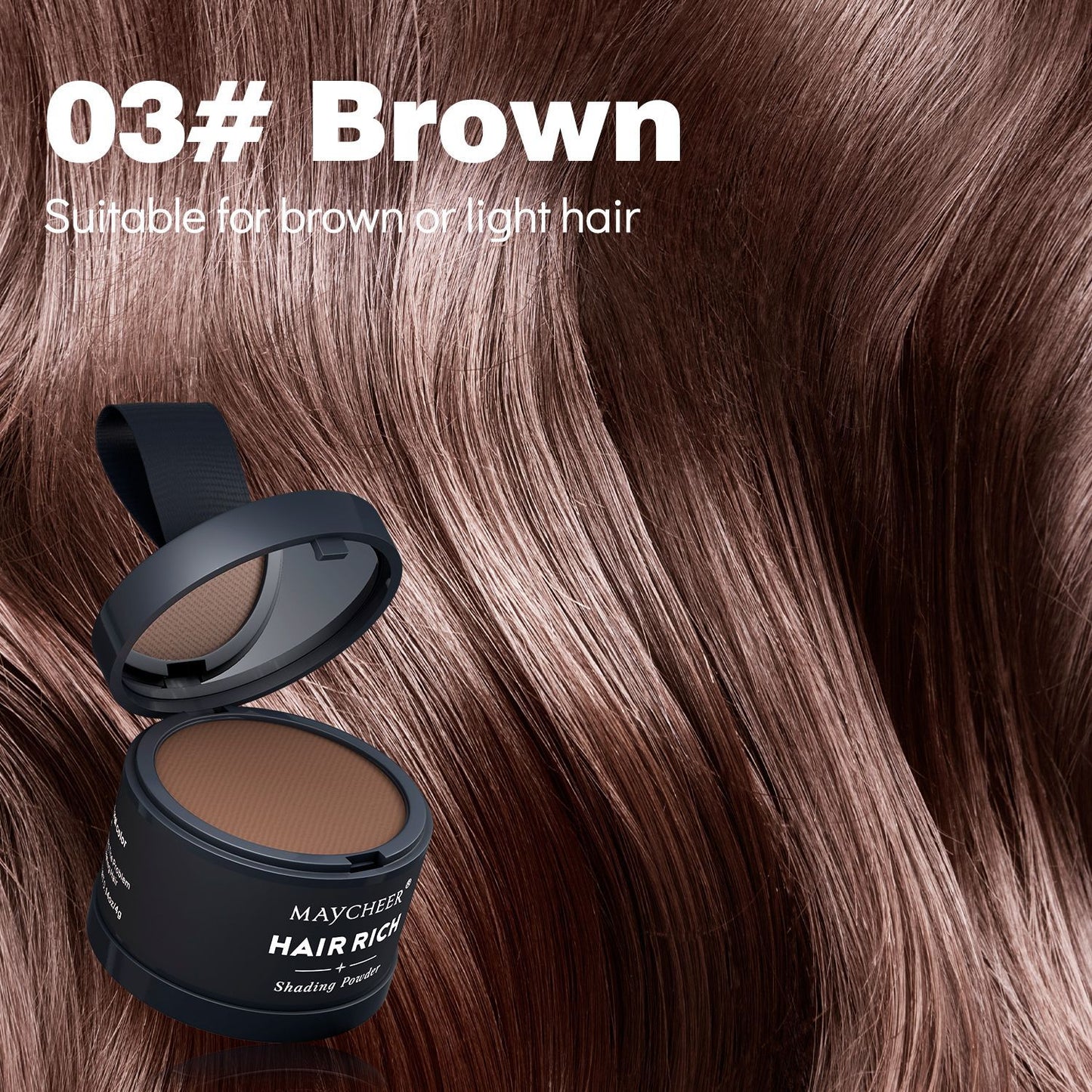 Hairline Powder for Natural Forehead Coverage