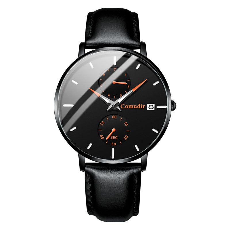 Mens Automatic Quartz Watch with Luminous Calendar
