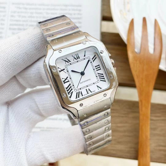 Automatic Roman Numeral Blue Balloon Watch