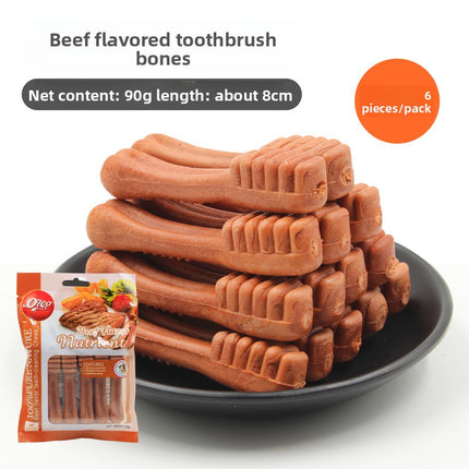 Dog Dental Chew Sticks Beef Flavor