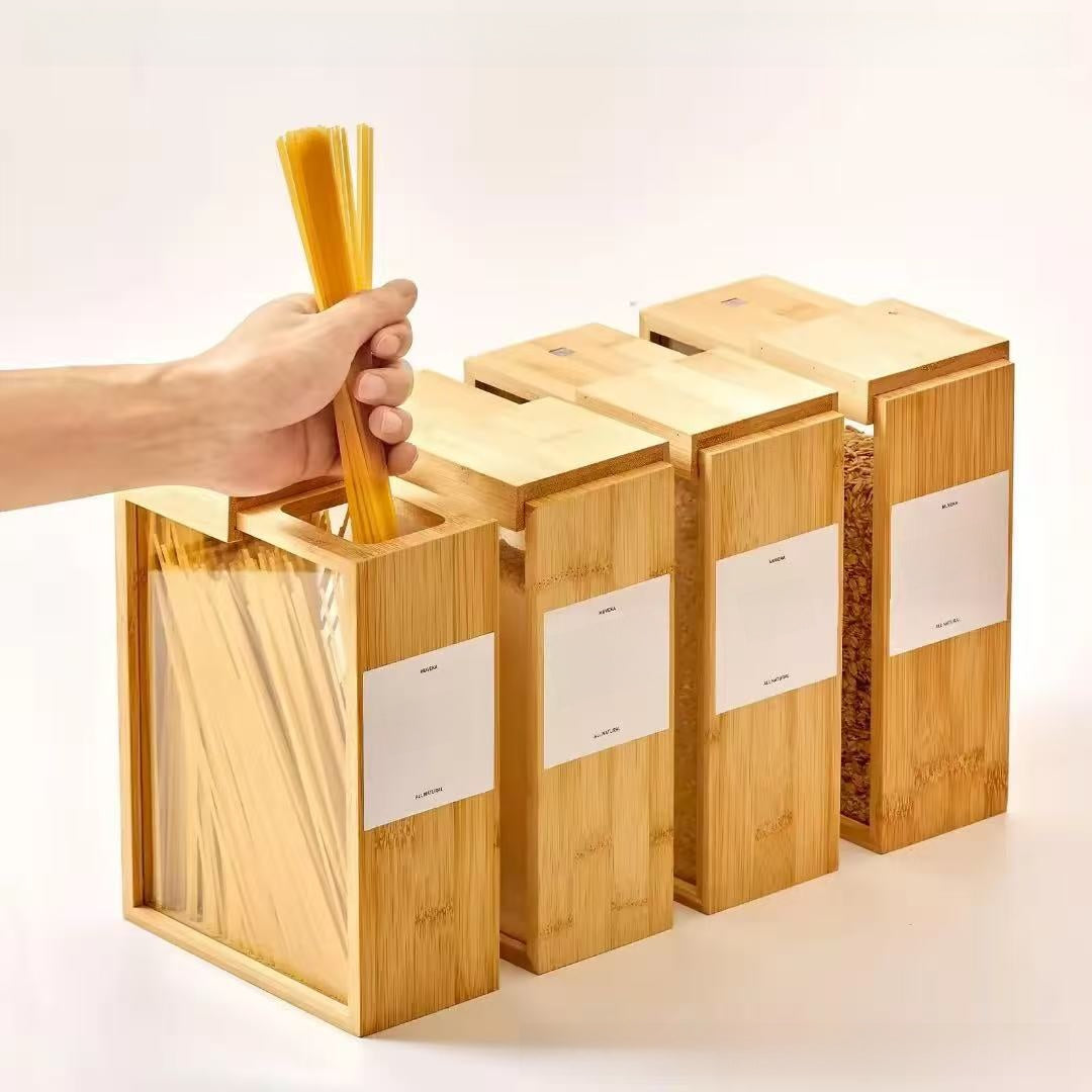 Multifunctional wooden storage box for home use