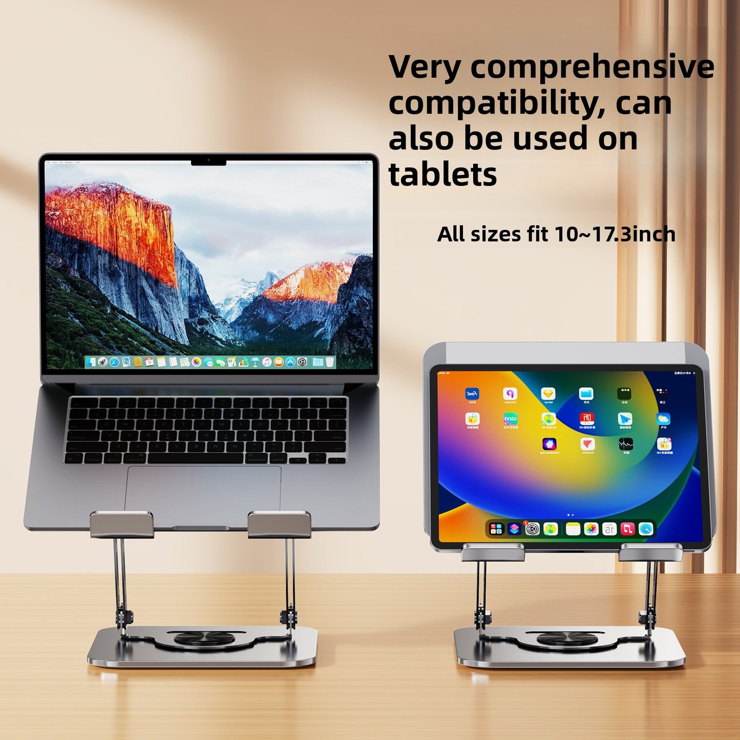 Rotatable Carbon Steel Laptop Stand