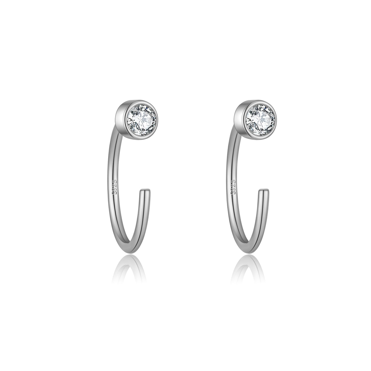 Adjustable Clip-On S925 Silver Earrings