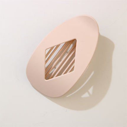 Matte Geometric Hair Clips for Thick Hair