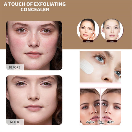 Four-in-one foundation for moisturizing and concealing