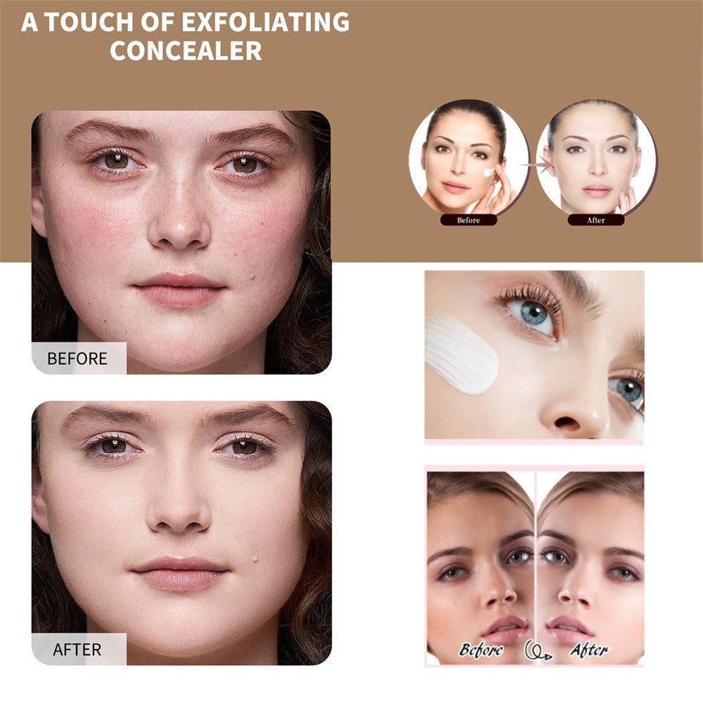 Four-in-one foundation for moisturizing and concealing