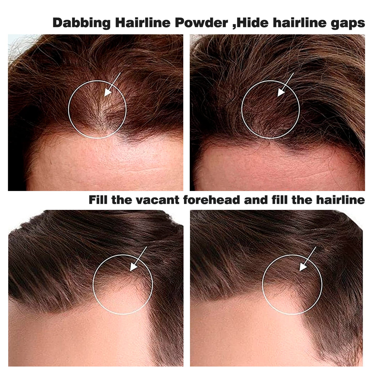 Hairline Powder for Natural Forehead Coverage