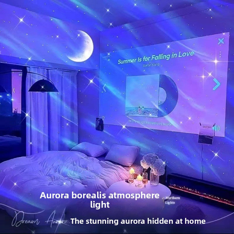 360 Rotating Northern Lights Star Projector