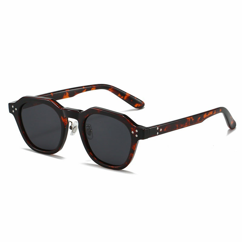 TR90 Geometric Polarized Sunglasses UV400 Protection