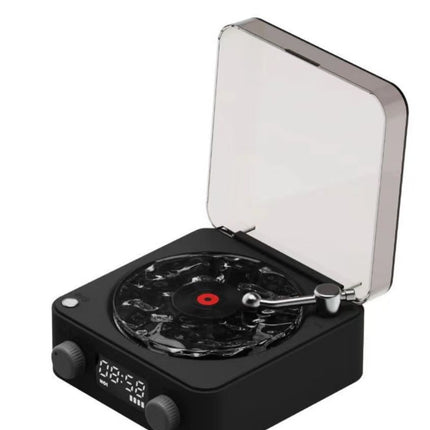 Retro Bluetooth Speaker with Vinyl Design