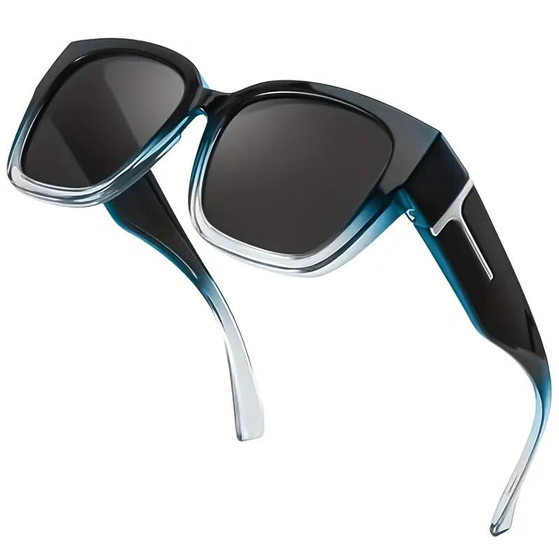 Fashion Square Polarized Sunglasses with UV Protection