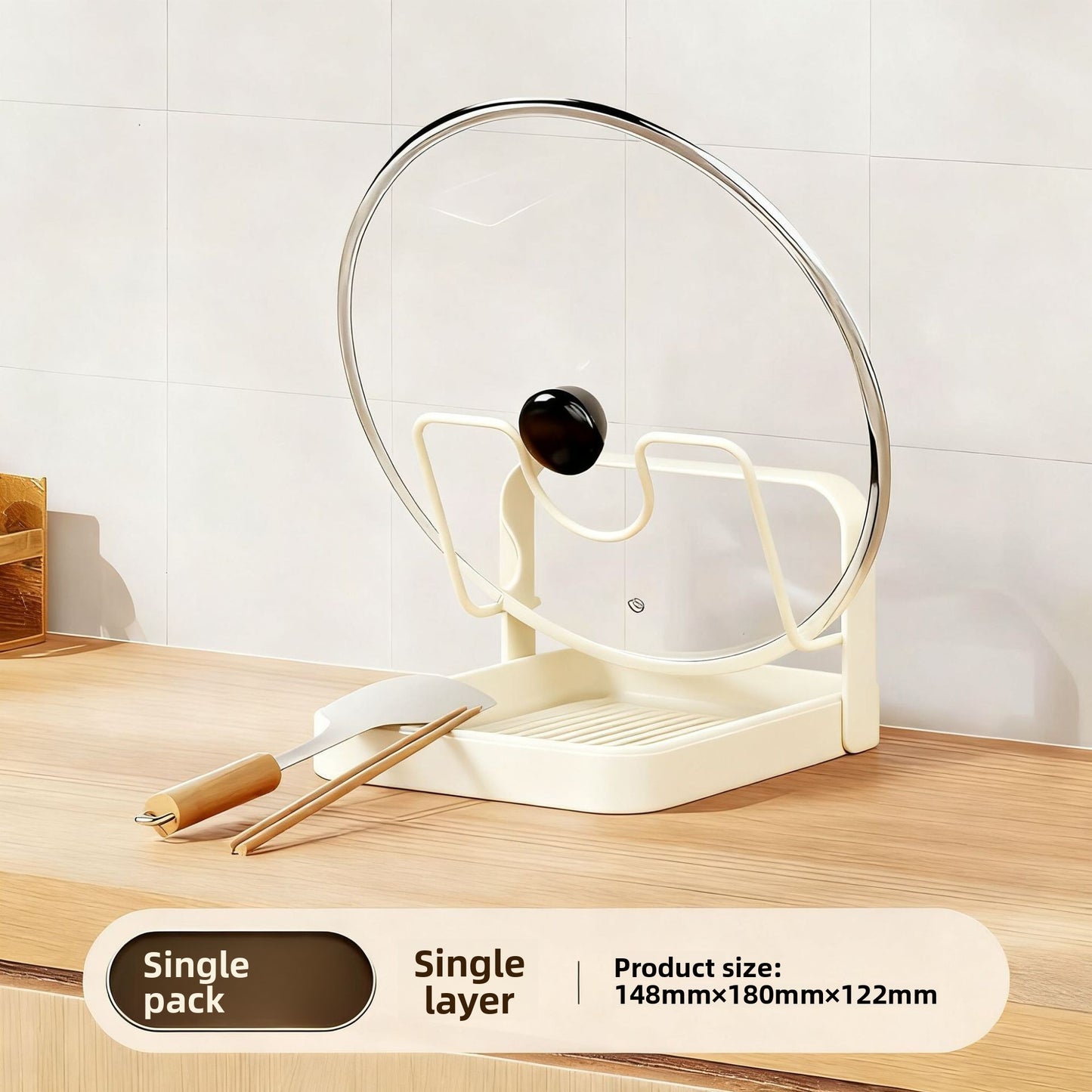 Multifunctional Kitchen Countertop Organizer Rack