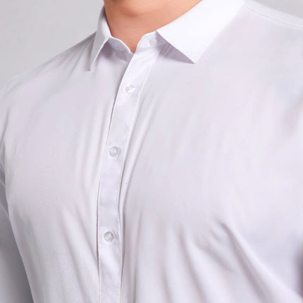 Mens Long Sleeve Collared Shirt
