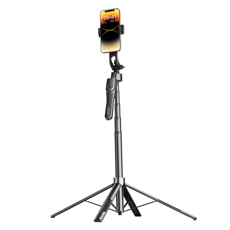 Adjustable Bluetooth Selfie Stick Tripod with Fill Light