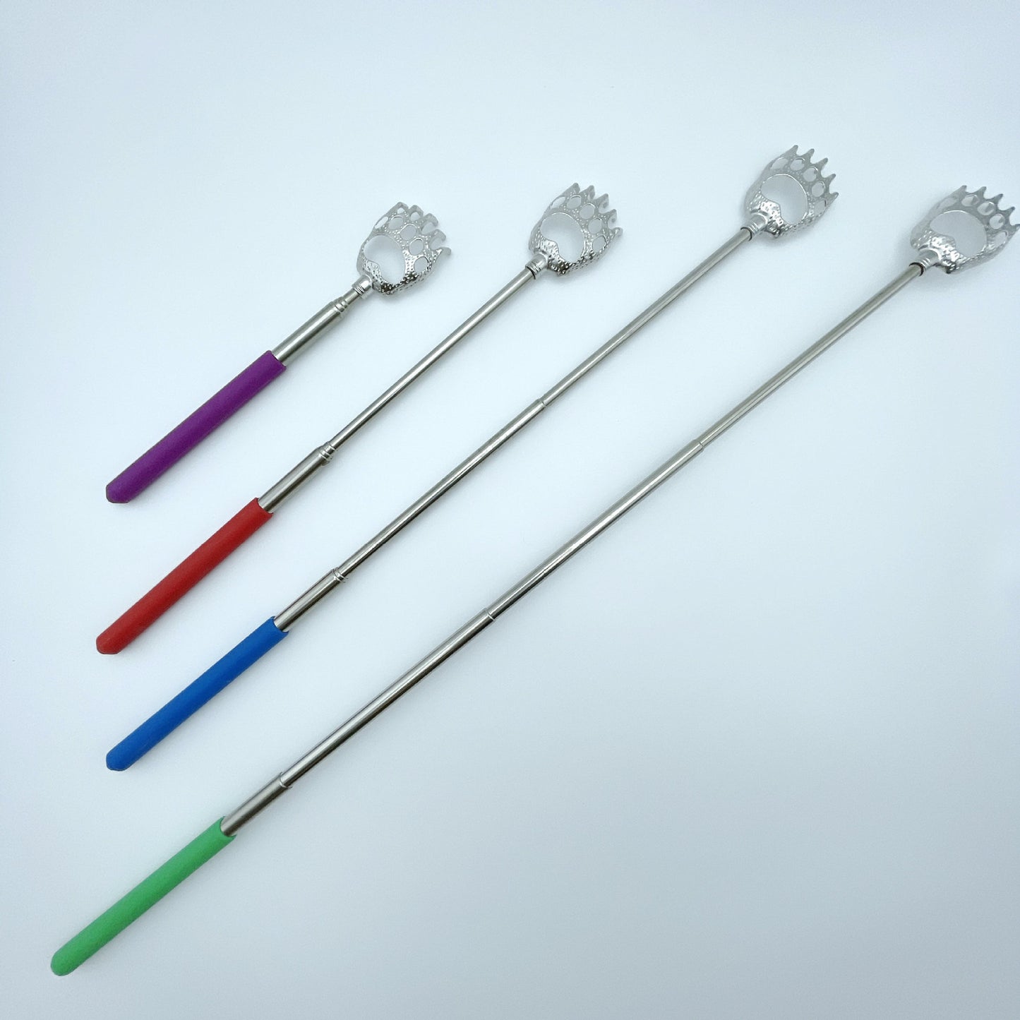 Adjustable Stainless Steel Bear Claw Back Scratcher