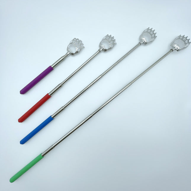 Adjustable Stainless Steel Bear Claw Back Scratcher