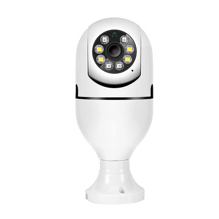 360-Degree Light Bulb Security Camera with Night Vision