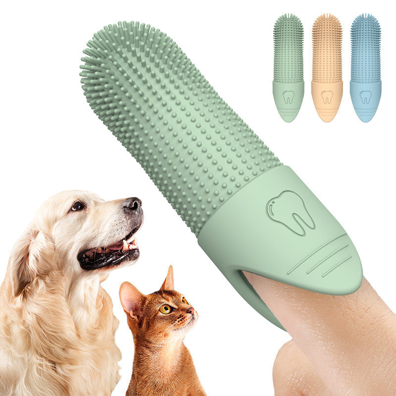 Silicone Pet Finger Toothbrush