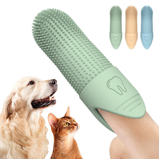 Silicone Pet Finger Toothbrush