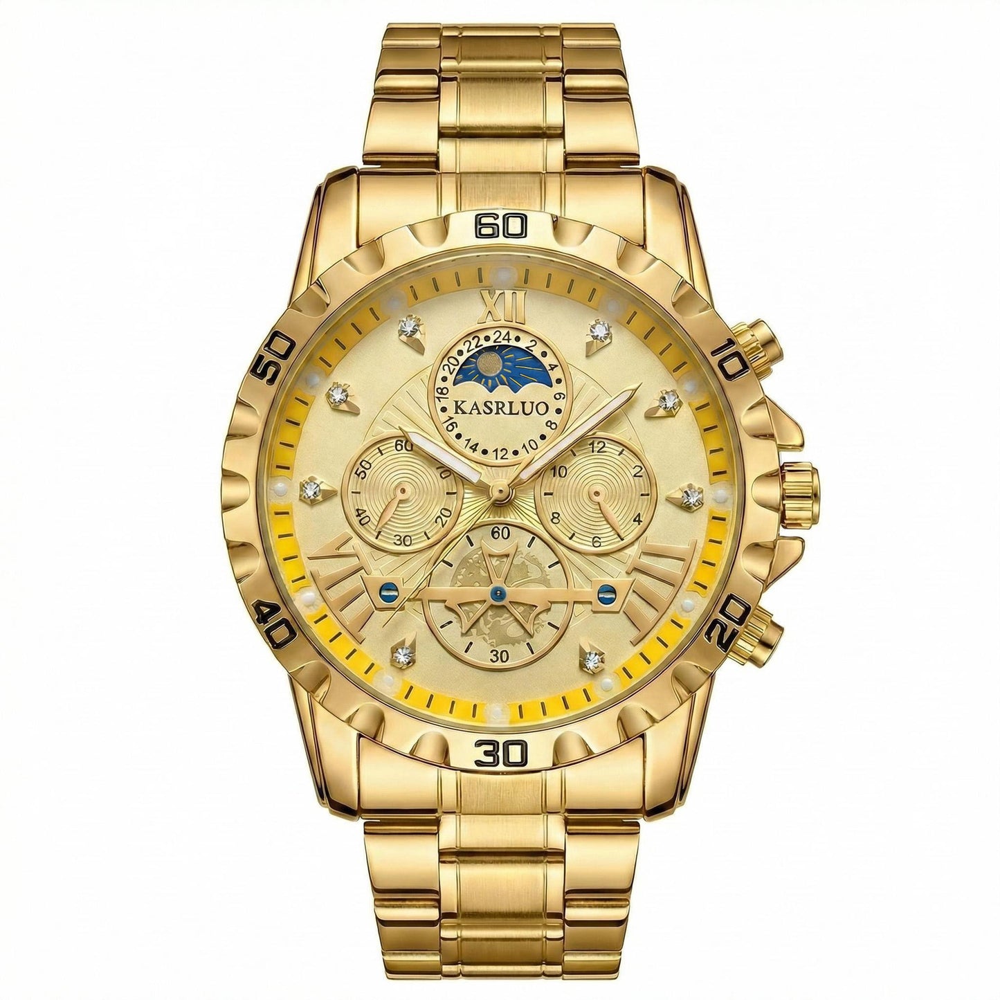 Automatic Stainless Steel Business Watch