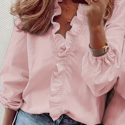 Ruffle blouse