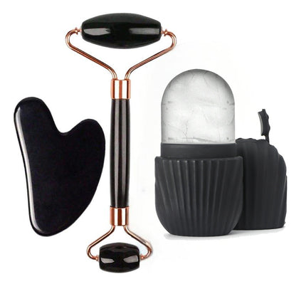 Facial Ice Roller and Scraping Board Set