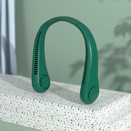 Compact Portable Digital Display Bladeless Neck Fan