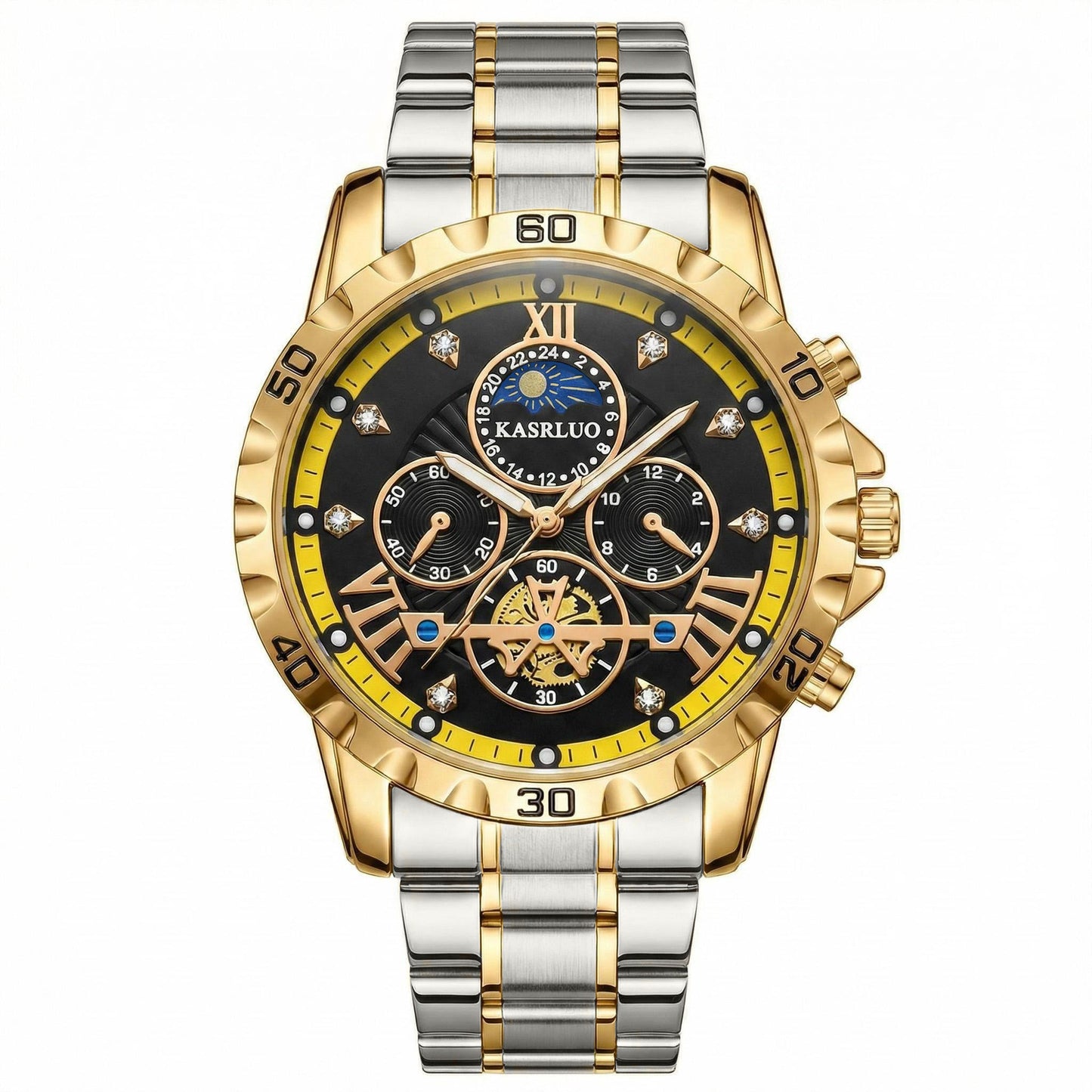 Automatic Stainless Steel Business Watch