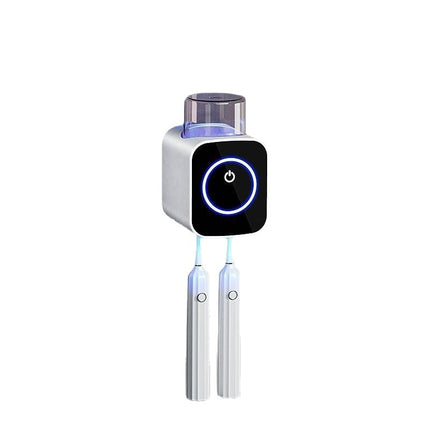 Wall Mounted Toothbrush UV Sterilizer and Holder