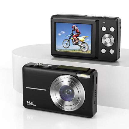 Retro Digital Camera with 16x Zoom