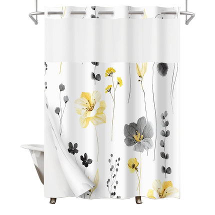 Digital Print Waterproof Shower Curtain
