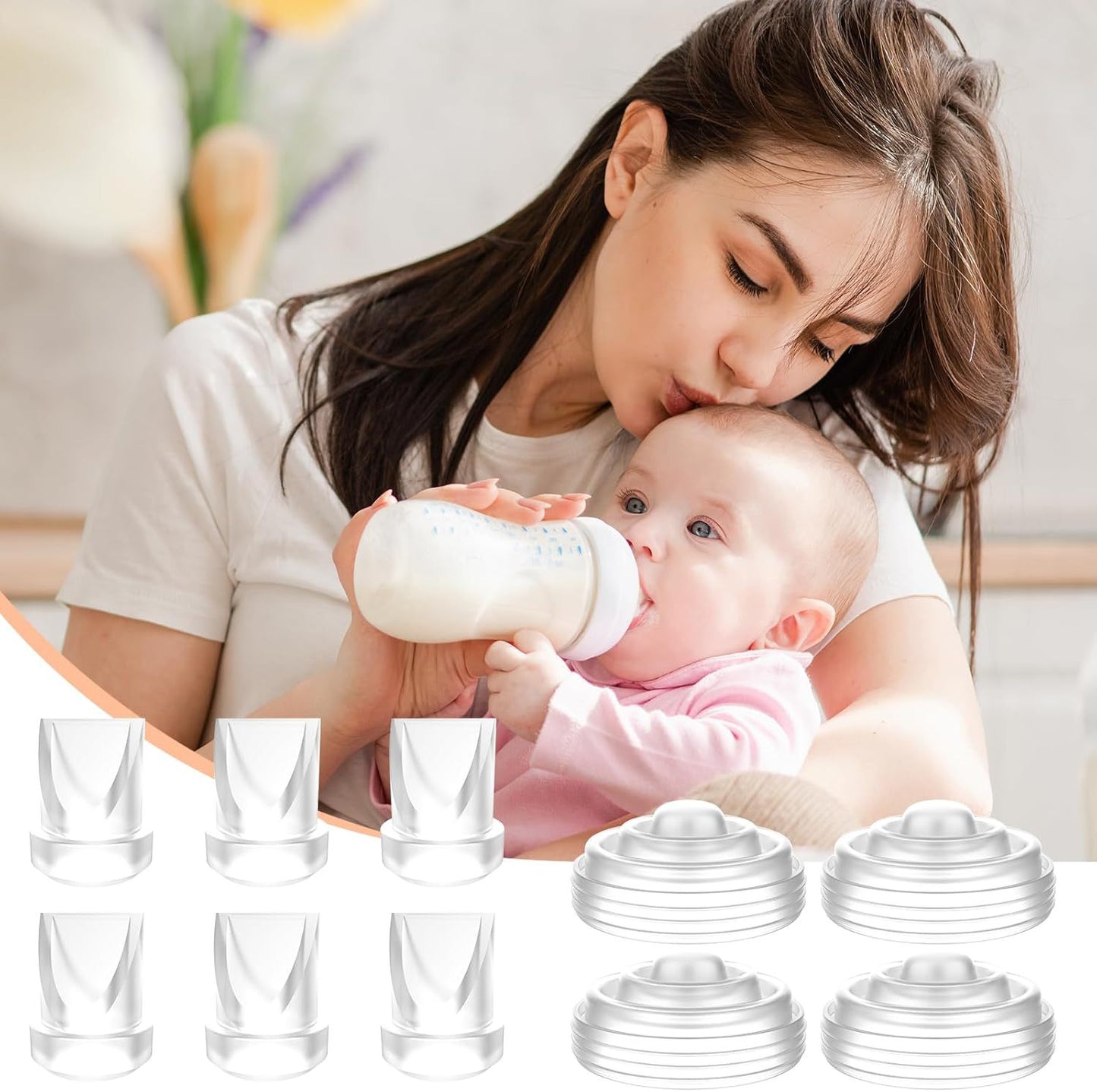 Wearable breast pump