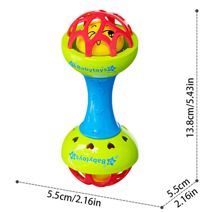 Baby Sensory Grasp Ball and Rattle Teething Toy