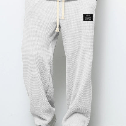 Mens Loose Fit Straight Leg Sweatpants