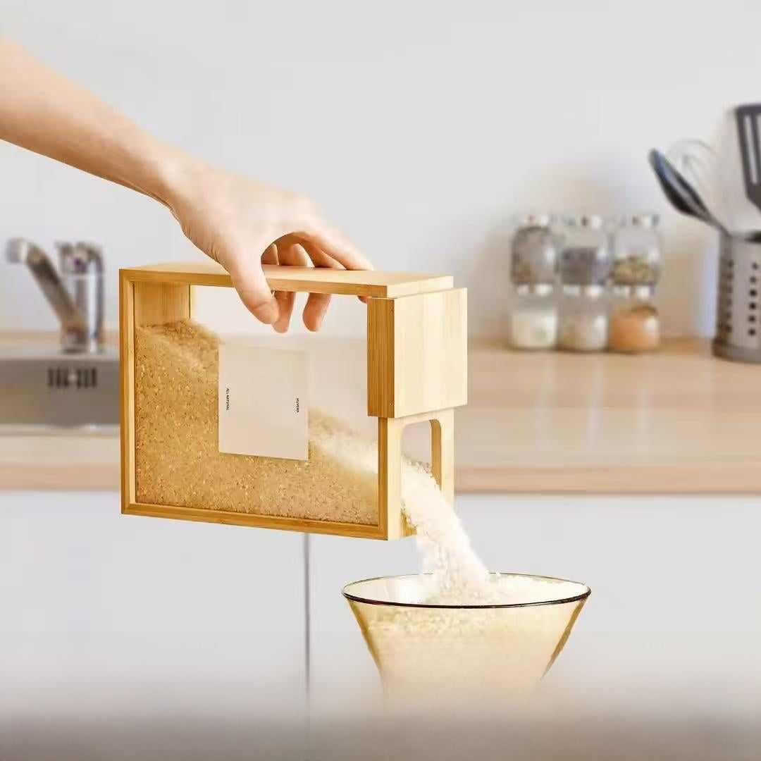 Multifunctional wooden storage box for home use
